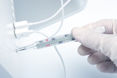 Diagnosis of computer failure conceptの写真素材