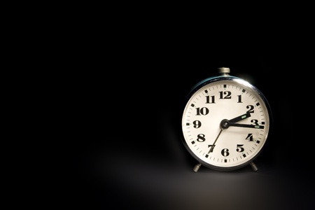 Cant asleep (white night) - alarm-clock in dark