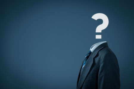 Do you have a question? Business is full of questions concept.の写真素材