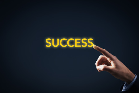 Be in touch with your success. の写真素材