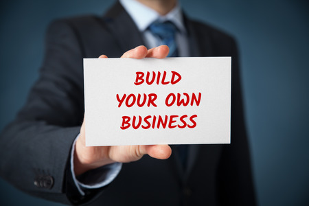 Build your own business - coach motivate to your own business (and freelance).の写真素材