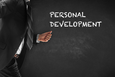 Personal development, personal and career growth, progress and potential concepts.の写真素材