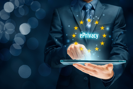 ePrivacy regulation concept. Privacy in electronic communications.の写真素材