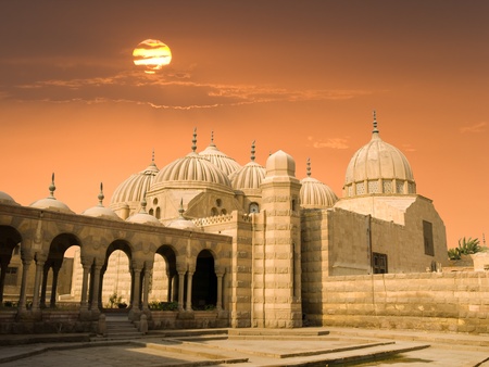 Mausoleum of the Family of Mohamed Ali, Cairo, Egyptの写真素材