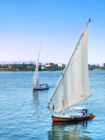 Images from Nile  Felukah sailingの写真素材