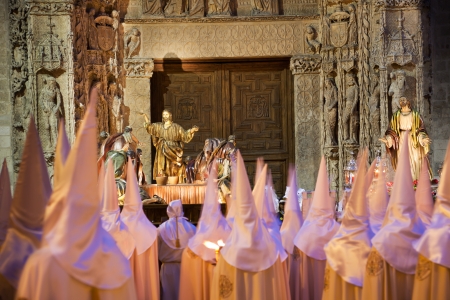 Holy Week in Valladolid, Spainのeditorial素材