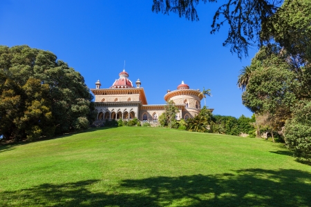 Sintra, Portugal - July 6, 2012: Palace of Monserrate in the village of Sintra, Lisbon, Portugal のeditorial素材