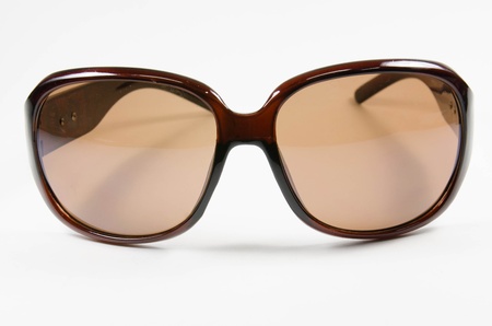 sunglasses on white backgroundの写真素材