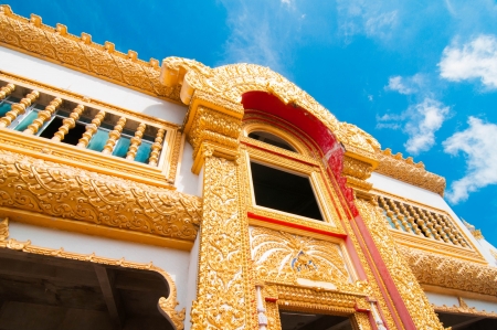 Wat Jay Dee Chaiyamongkol, Roi Et, Thailandの写真素材