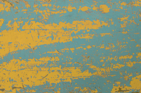 Texture Of Old Paint On Metal Surface with pastel colorの写真素材