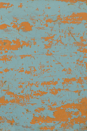 Texture Of Old Paint On Metal Surface with pastel colorの写真素材