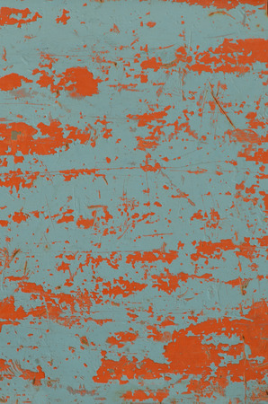 Texture Of Old Paint On Metal Surface with pastel colorの写真素材