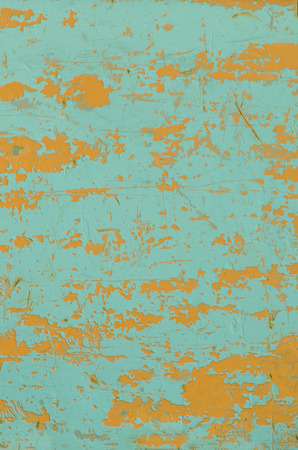 Texture Of Old Paint On Metal Surface with pastel colorの写真素材