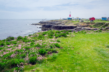 The Coast Of Isle Of Portland, Jurassic Coast, Dorset, UK In Spring Season On May 2017の写真素材