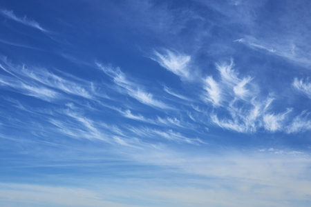 Beautiful Blue Sky With Cloud Textured, Backgroundの写真素材