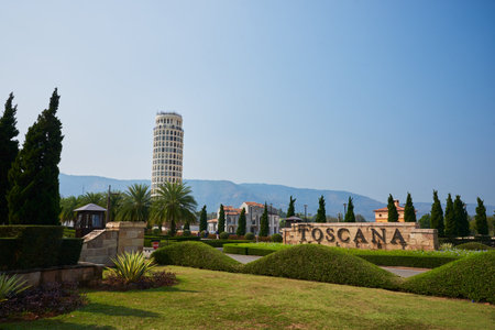 NAKHON RATCHASIMA- FEBRUARY 2019 : Italian Style Town, The Toscana Valley ,Khaoyai On February 10, 2019 In Nakhon Ratchasimaのeditorial素材