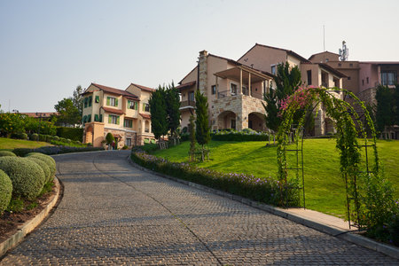 NAKHON RATCHASIMA- FEBRUARY 2019 : Italian Style Town, The Toscana Valley ,Khaoyai On February 10, 2019 In Nakhon Ratchasimaのeditorial素材