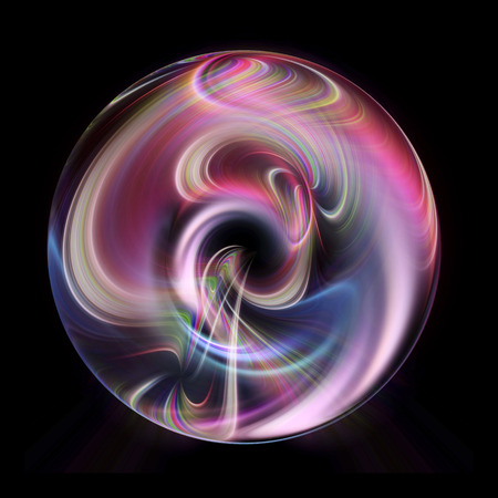 vortex of lightの写真素材