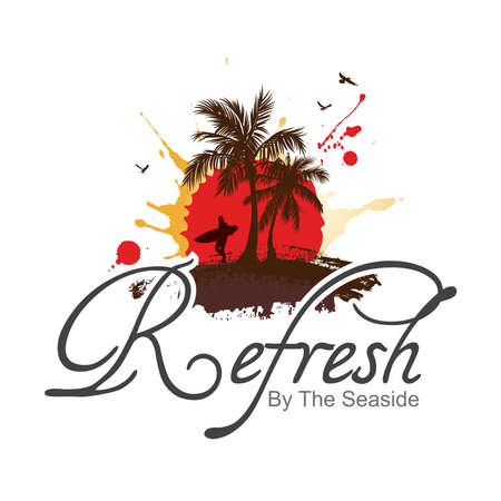 Logo for Business Event, Family Reunion, Employees Tourのイラスト素材