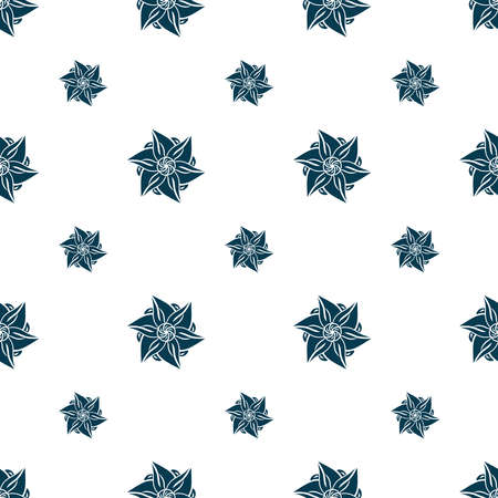hand-drawn seamless repeat pattern, vector repeat pattern for textile, gift wrapper, product packaging, branding, wallpaper, and other seamless printing work. pattern swatch added to the swatch panel.のイラスト素材