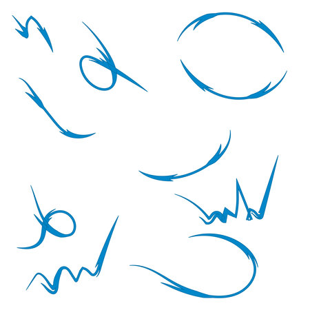 Arrows vector graphic elementのイラスト素材