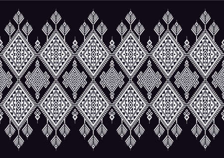 geometric ethnic pattern design for background or wallpaper.