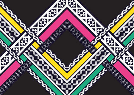 Ethnic Geometric pattern. design for background and wallpaper, clothing pattern, and wrapping.