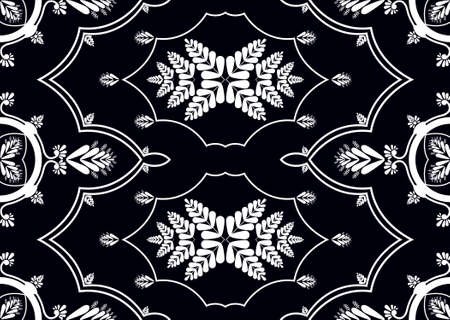 Ethnic pattern design for background,wallpaper,clothing and wrapping.のイラスト素材