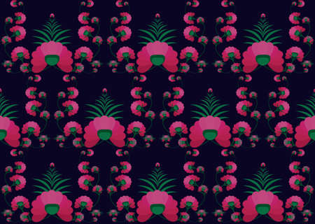Ethnic pattern design for background,wallpaper,clothing and wrapping.