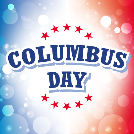 columbus day card vectorのイラスト素材