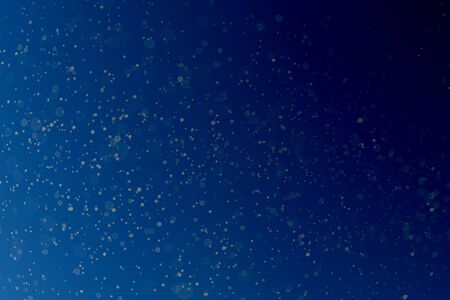 Dark blue abstract backgrounds with bokeh.の写真素材