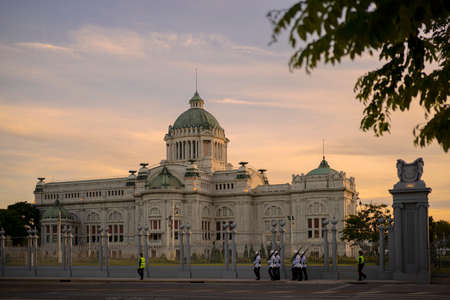 The Ananta Samakhom Throne Hall in Bangkok, Thailandのeditorial素材