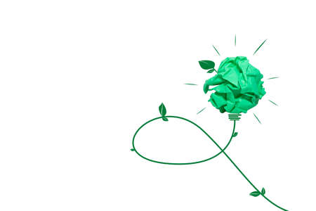 Creative idea, Inspiration, New idea and Innovation with Corporate Social Responsibility (CSR)...
