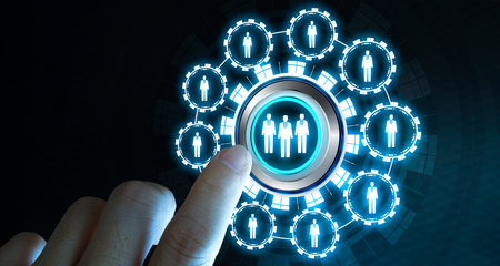 Human Resources HR Recruitment Employment Headhunting Conceptの写真素材