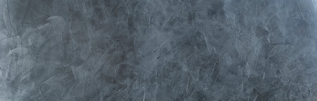 Industrial Loft style dark concrete cement square tiles wall background. loft panorama background concept.の写真素材