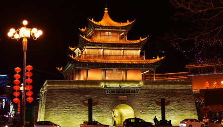 Bell and drum towerのeditorial素材