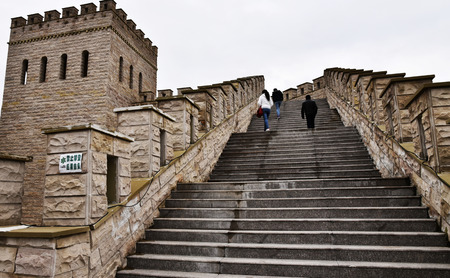 Ancient architectural building 