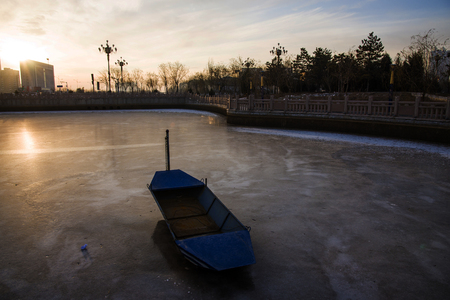 Morning glowの写真素材