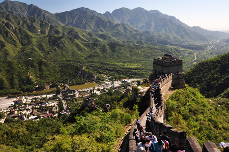 Beijing the Badaling Great Wallのeditorial素材