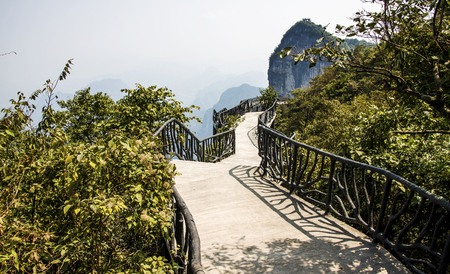 Tianmen Mountain National Parkの写真素材