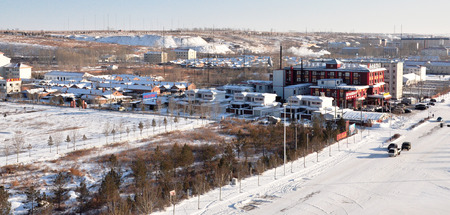 scenery landscape view of a cityの写真素材