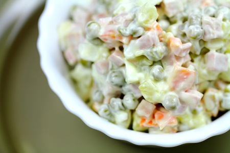 Holiday saladの写真素材