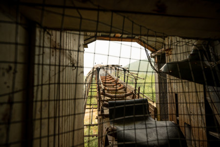 Old historical Dredge No. 4, The Belt, Yukon, Canada