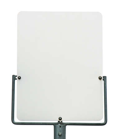 blank empty road traffic sign with space for your designの写真素材