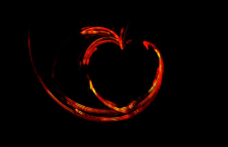 abstract heart shaped backgroundの写真素材