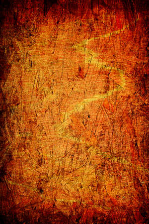 grunge orange wooden background for multiple uses