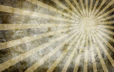 abstract yellow vintage grunge background with sun rays for multiple uses の写真素材