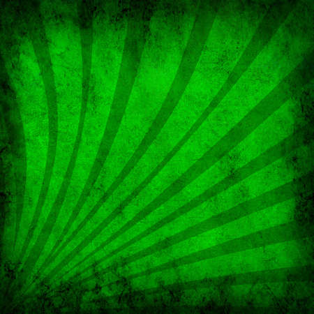 abstract green vintage grunge background with sun rays for multiple uses の写真素材