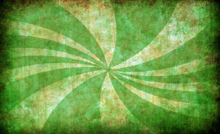 abstract green vintage grunge background with sun rays for multiple uses の写真素材