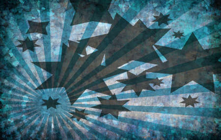 abstract vintage grunge background with stars for multiple uses の写真素材